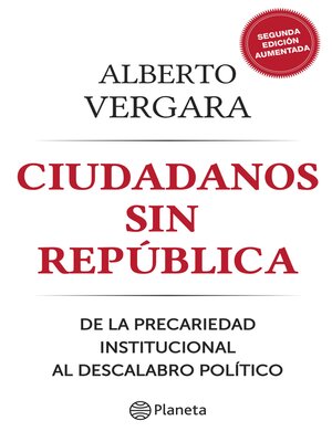 cover image of Ciudadanos sin República